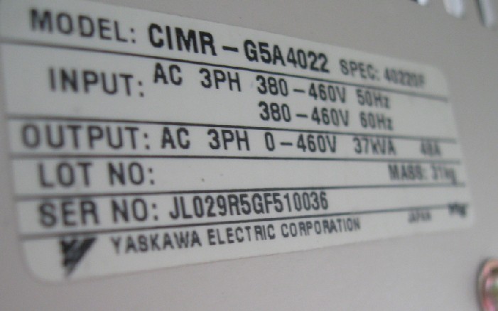 ׃l616G5׃l37KWCIMR-G5A4022