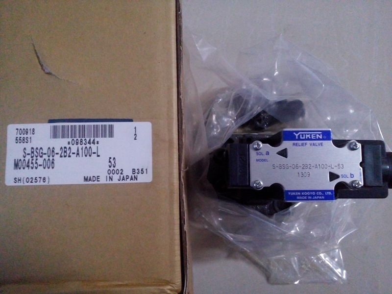 YUKEN늴yBSG-10-2B2-D24-N1-51