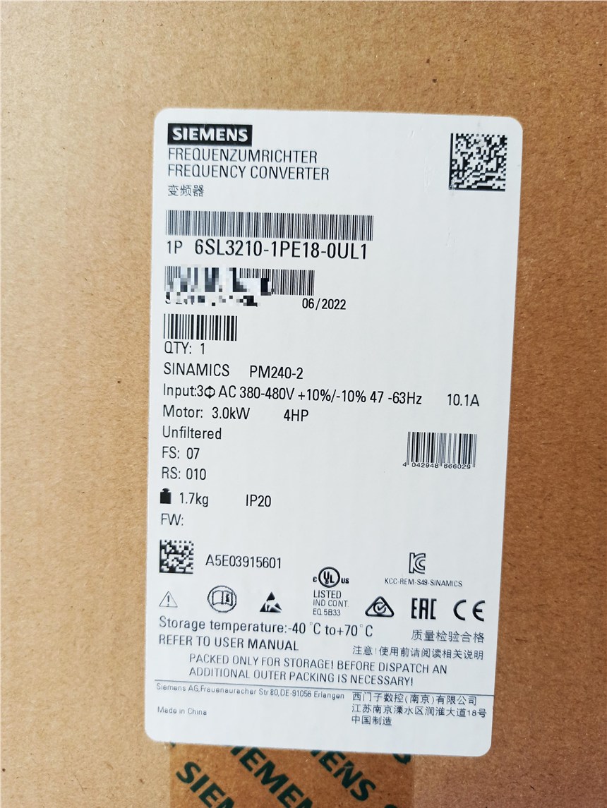 TG120 ģK 6SL3210-1PE18-0UL1 ԭbF؛