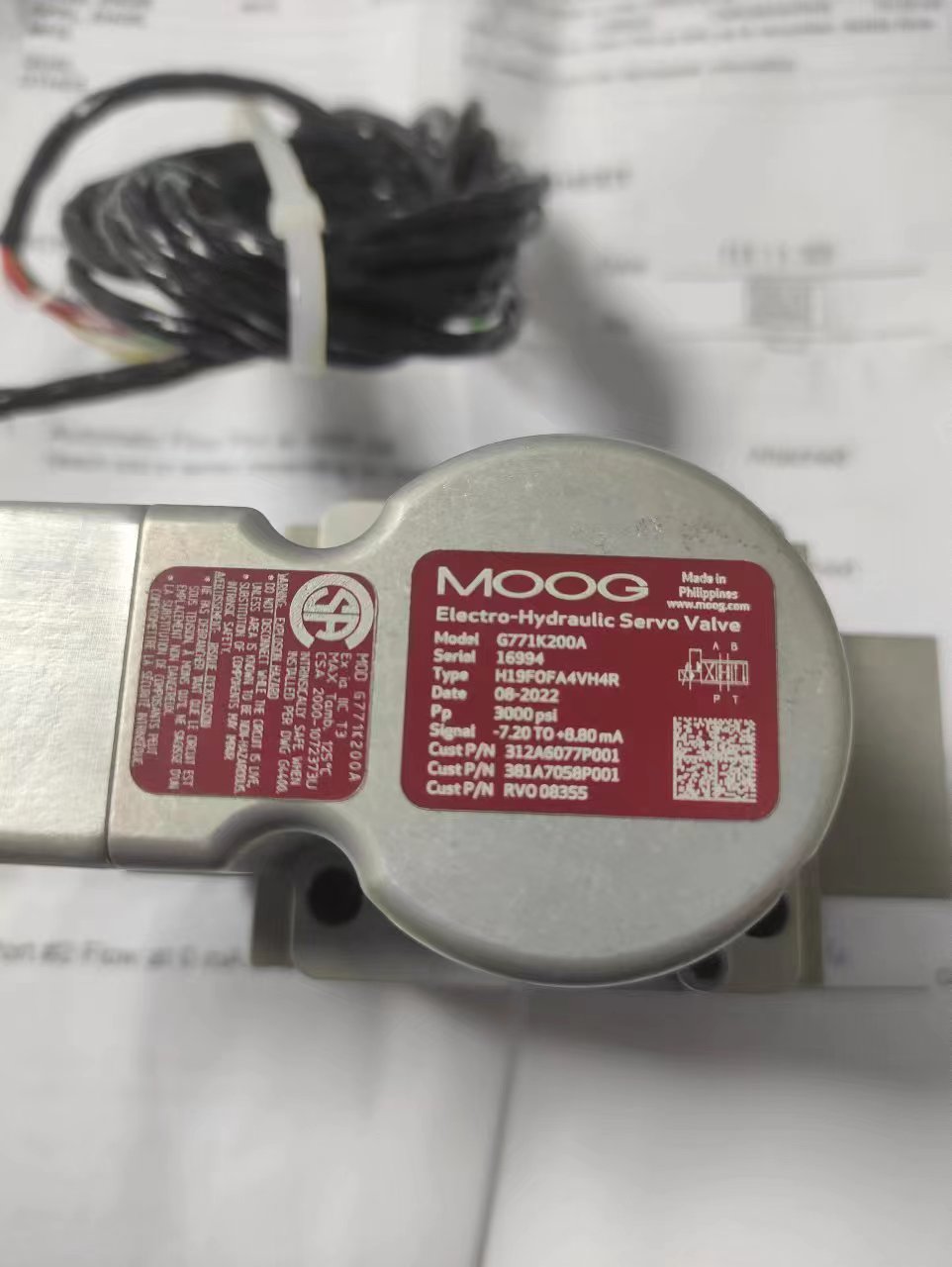 MOOGҺŷyG771K615mλٶȉŷϵy